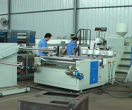 Bubble film making machines, possibility of lamination